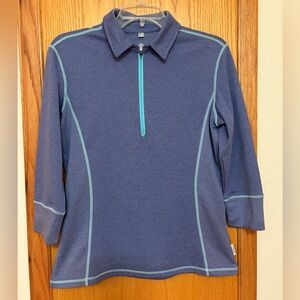 Club Ride Hermosa Women's Shirt Half Zip Ventilated MTB Cycling Jersey Small S